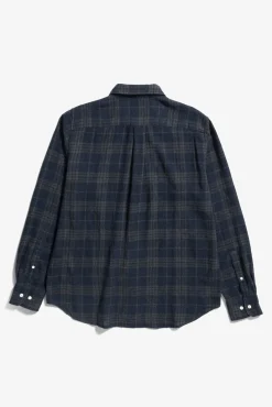 Algot Relaxed Wool Check Shirt>Norse Projects Sale