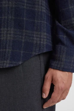 Algot Relaxed Wool Check Shirt><noscript><img width=