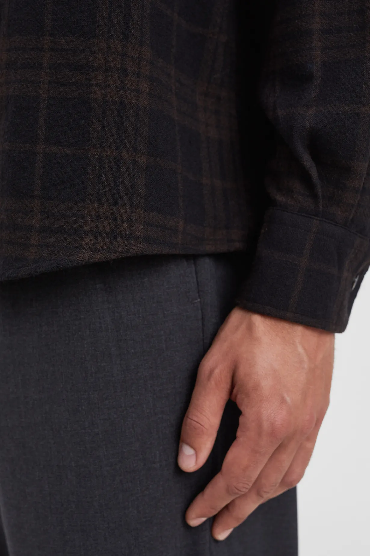 Algot Relaxed Wool Check Shirt>Norse Projects Outlet