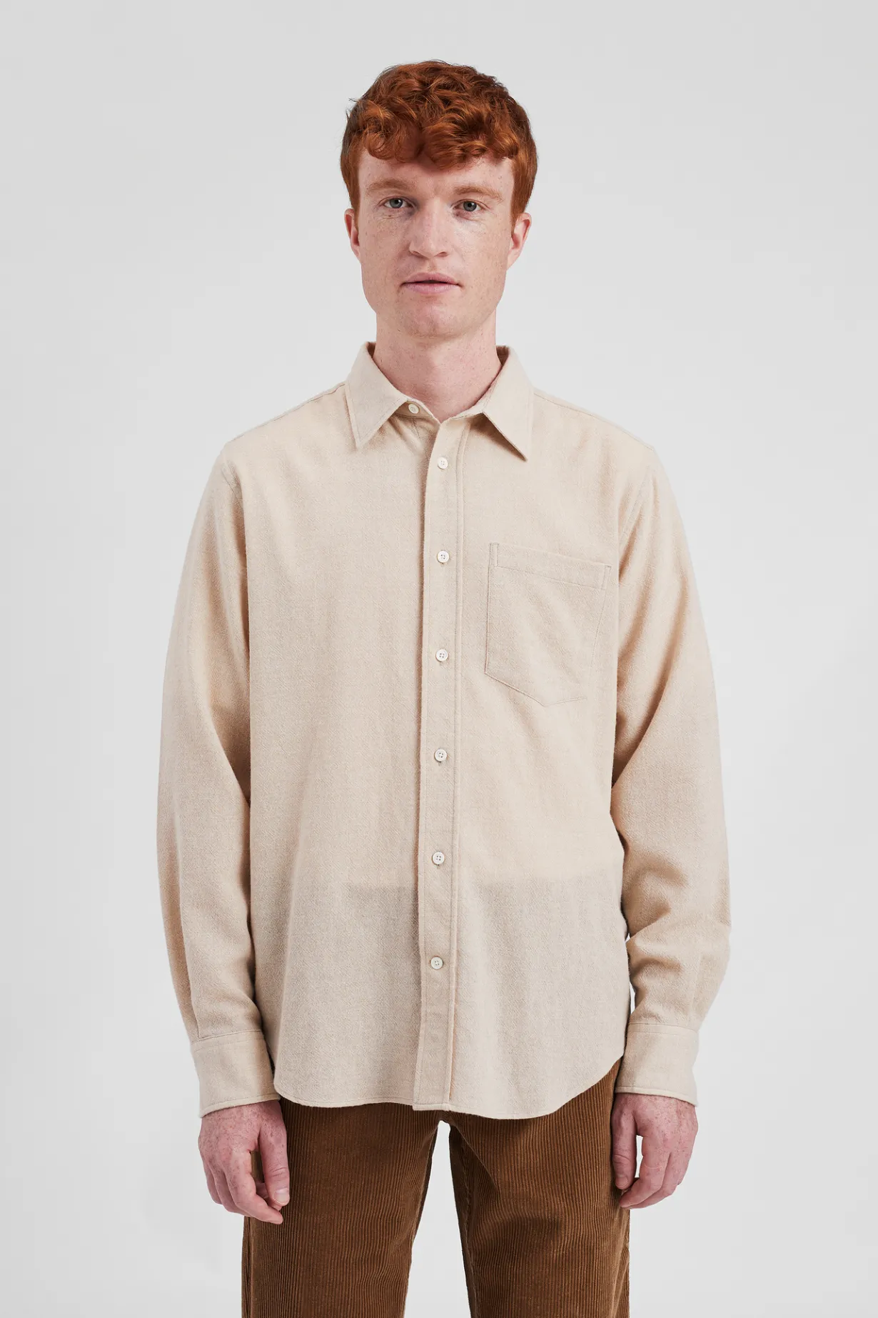 Algot Relaxed Wool Shirt>Norse Projects Outlet
