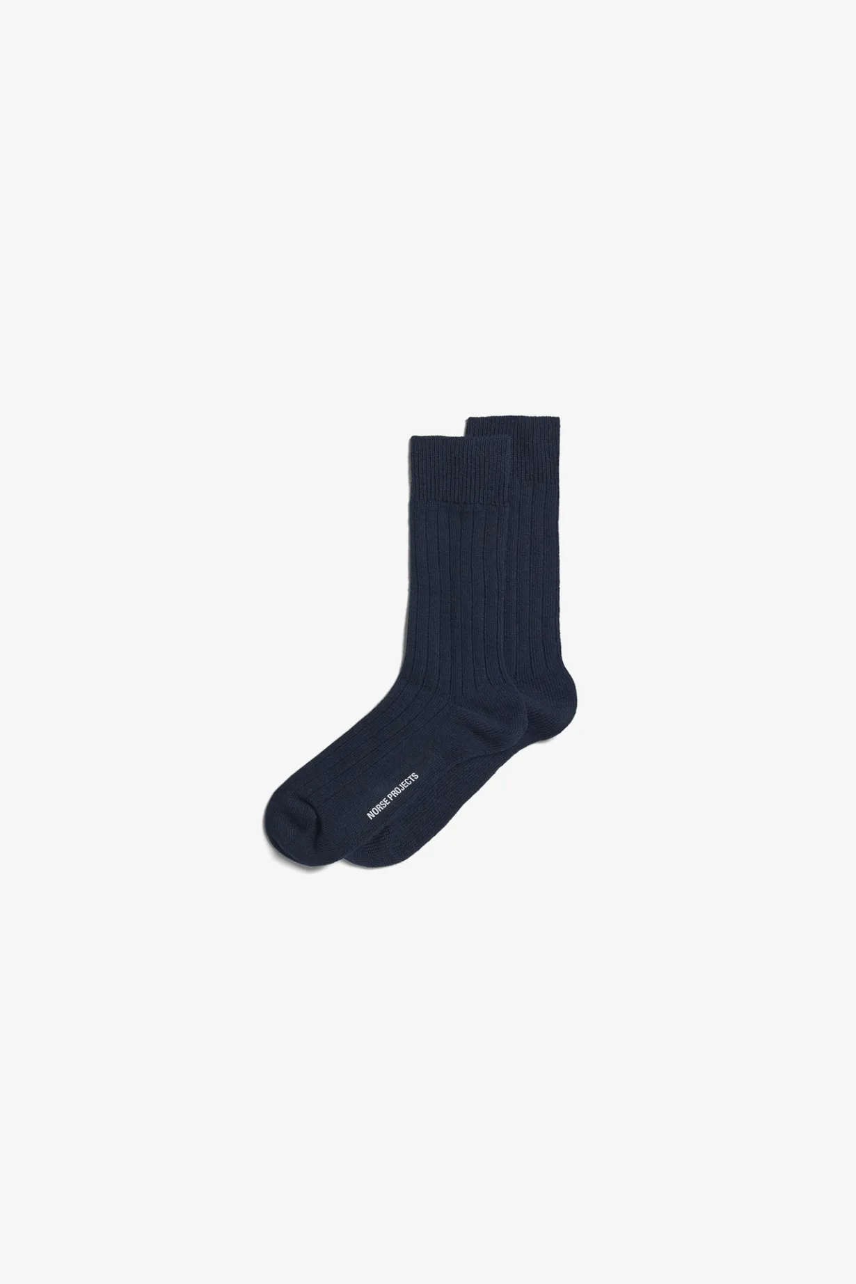 Bjarki Cashmere Wool Blend Rib Sock>Norse Projects Sale