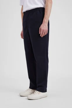 Ezra Cotton Wool Trouser><noscript><img width=