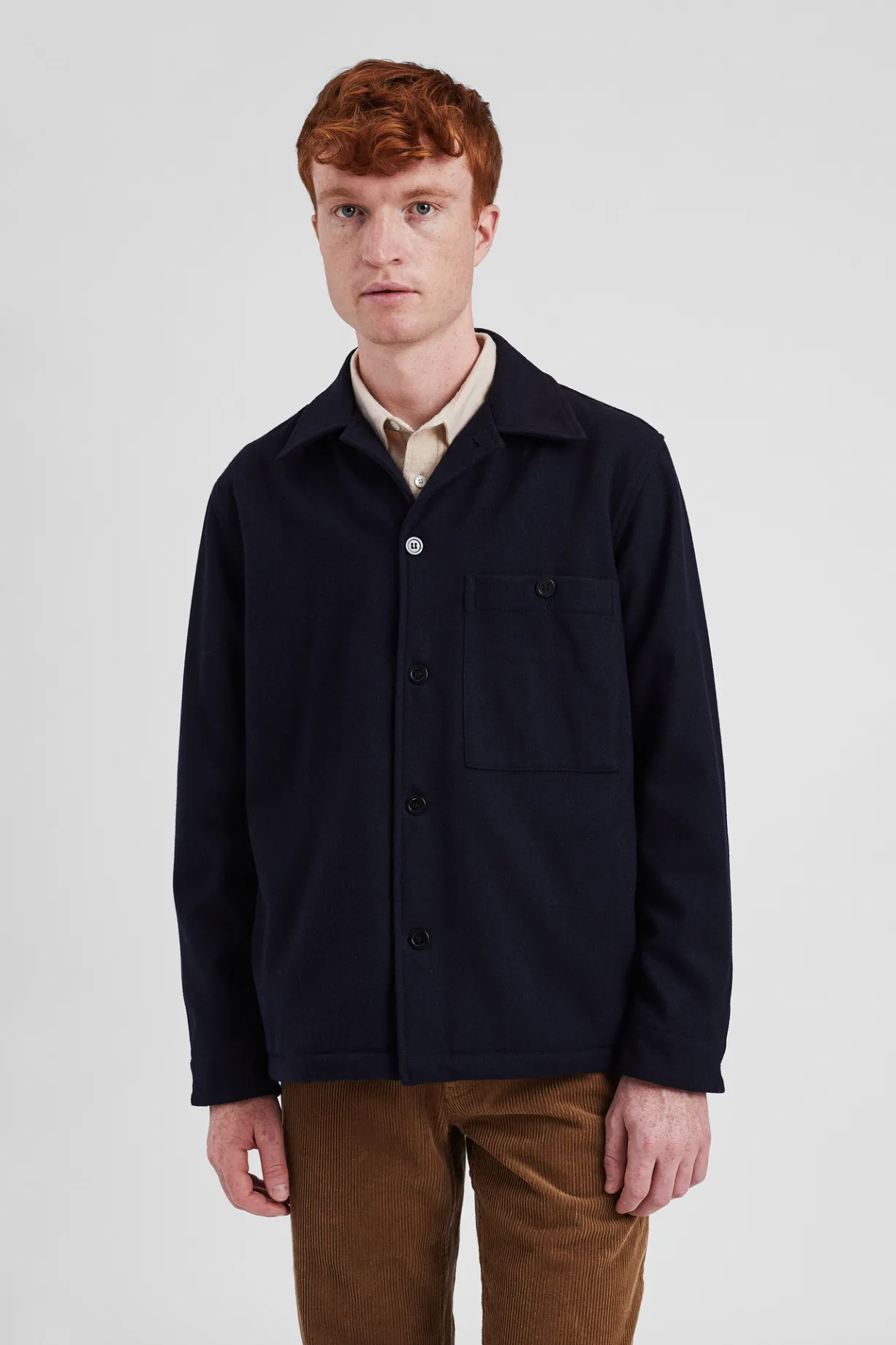 Folke Wool Overshirt>Norse Projects New
