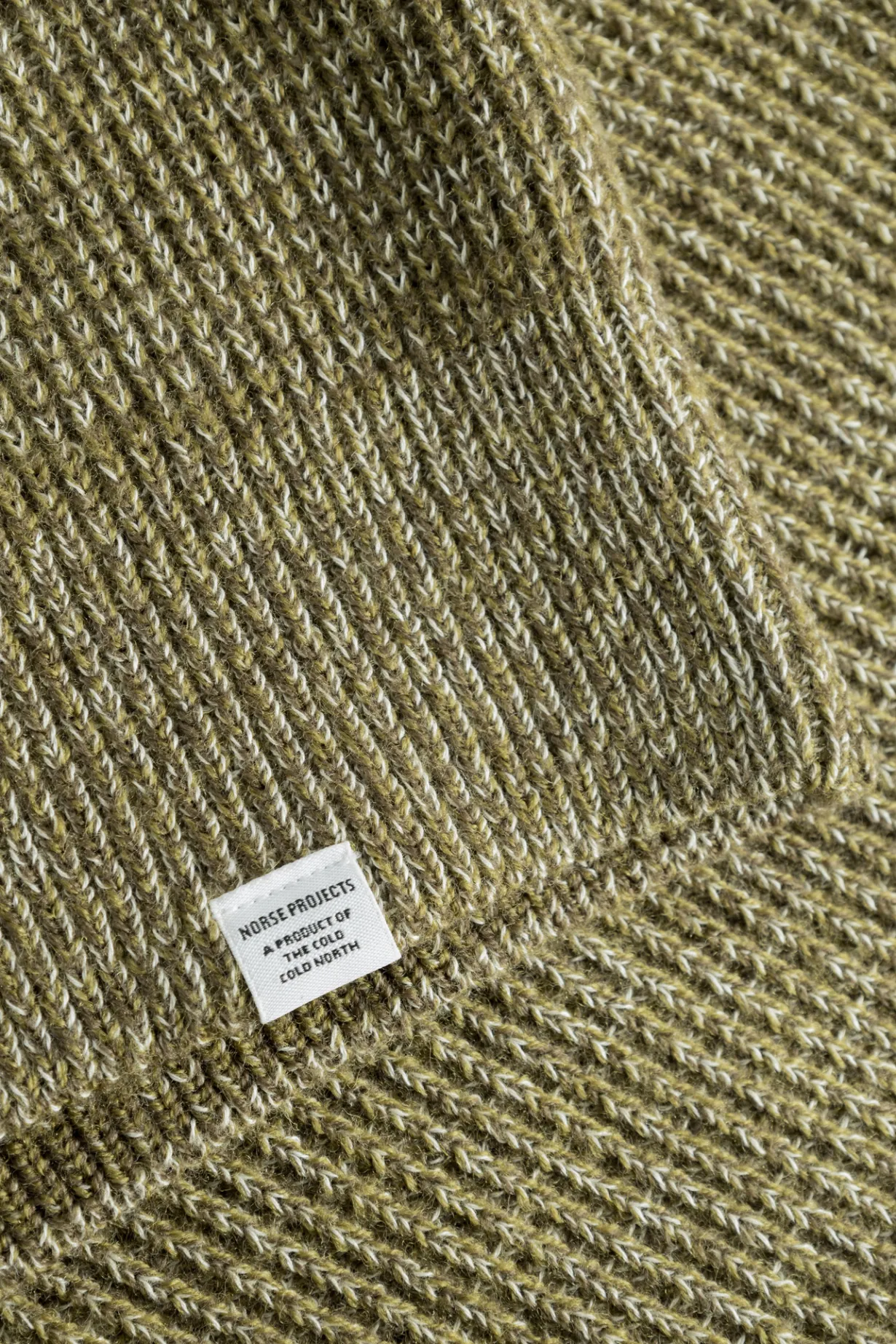 Hagen Wool Cotton Rib Full Zip Jacket>Norse Projects Sale
