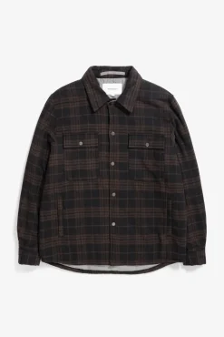 Hjalmer Insulated Wool Check Overshirt>Norse Projects New