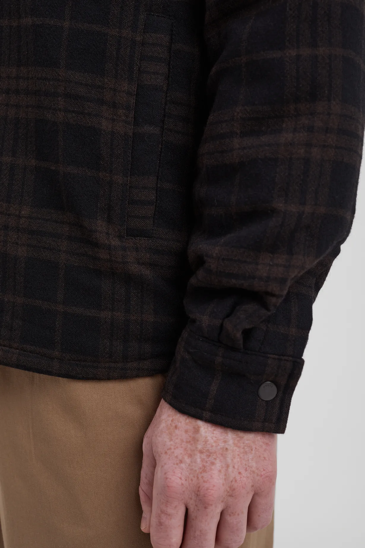 Hjalmer Insulated Wool Check Overshirt>Norse Projects New