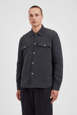 Hjalmer Insulated Wool Overshirt><noscript><img width=