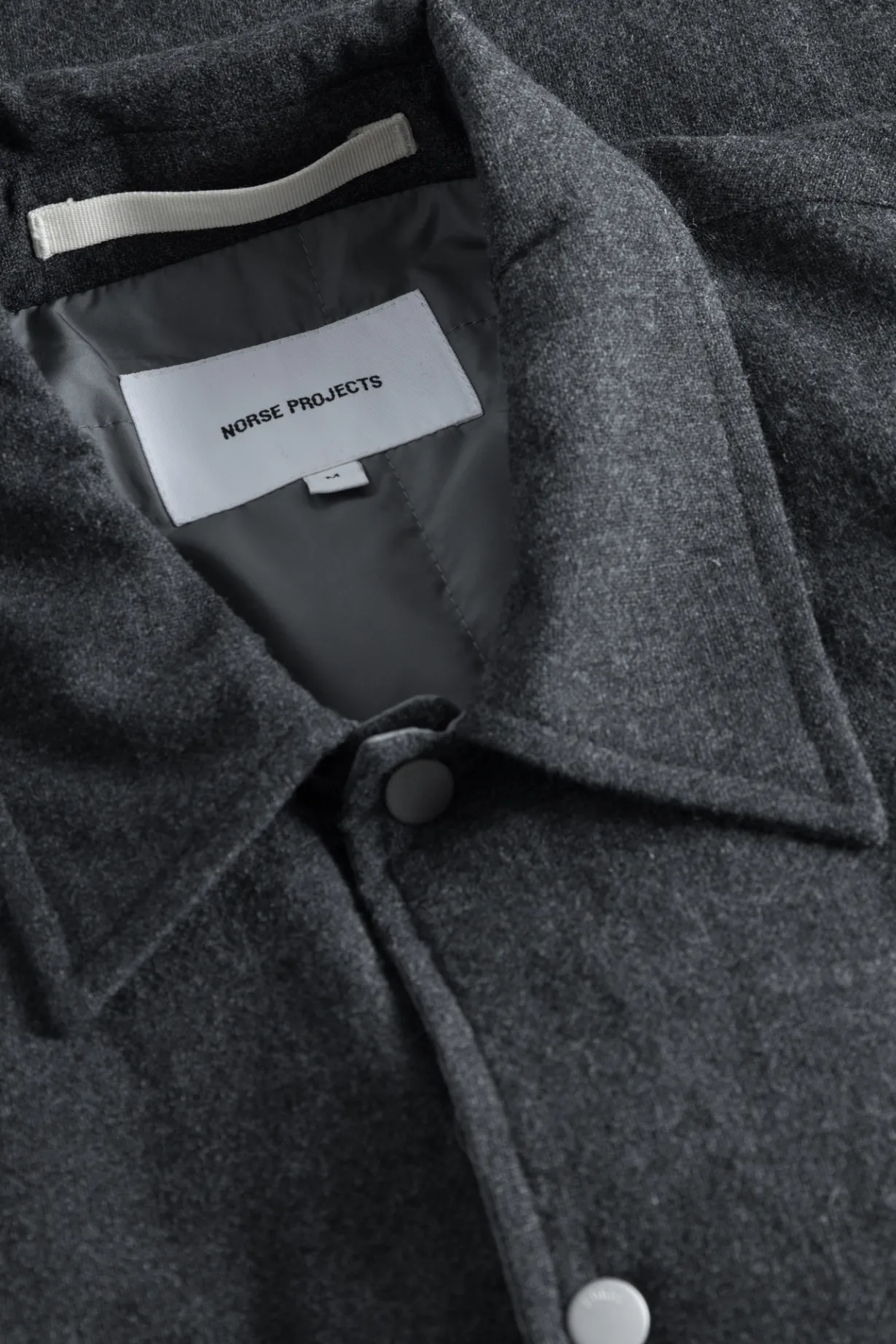 Hjalmer Insulated Wool Overshirt>Norse Projects Discount