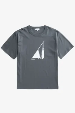Holger Organic Interlock Hide Print T-Shirt>Norse Projects Online