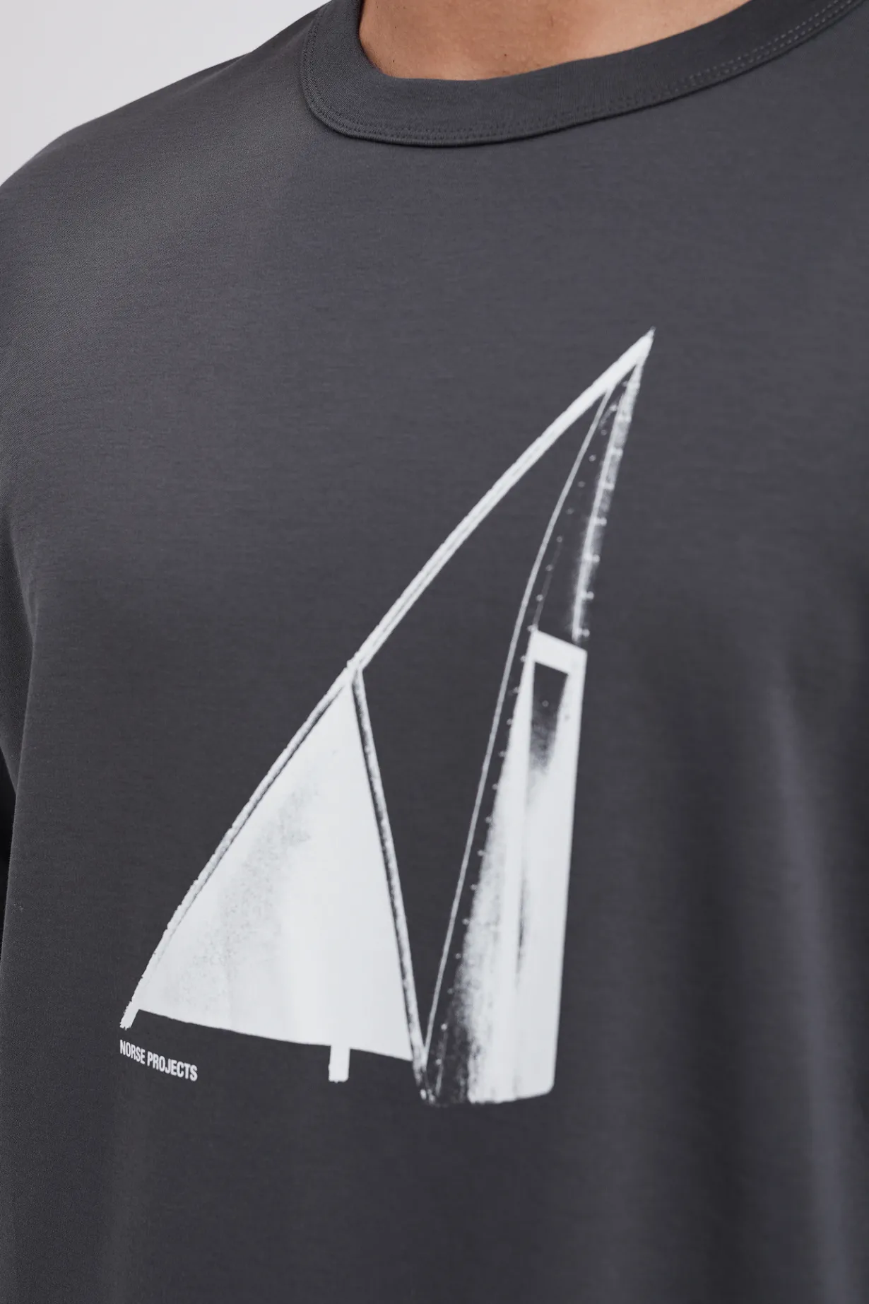 Holger Organic Interlock Hide Print T-Shirt>Norse Projects Online