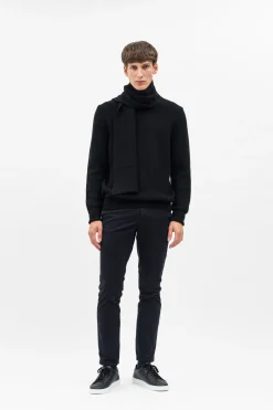 Jannik Merino Rib Scarf><noscript><img width=