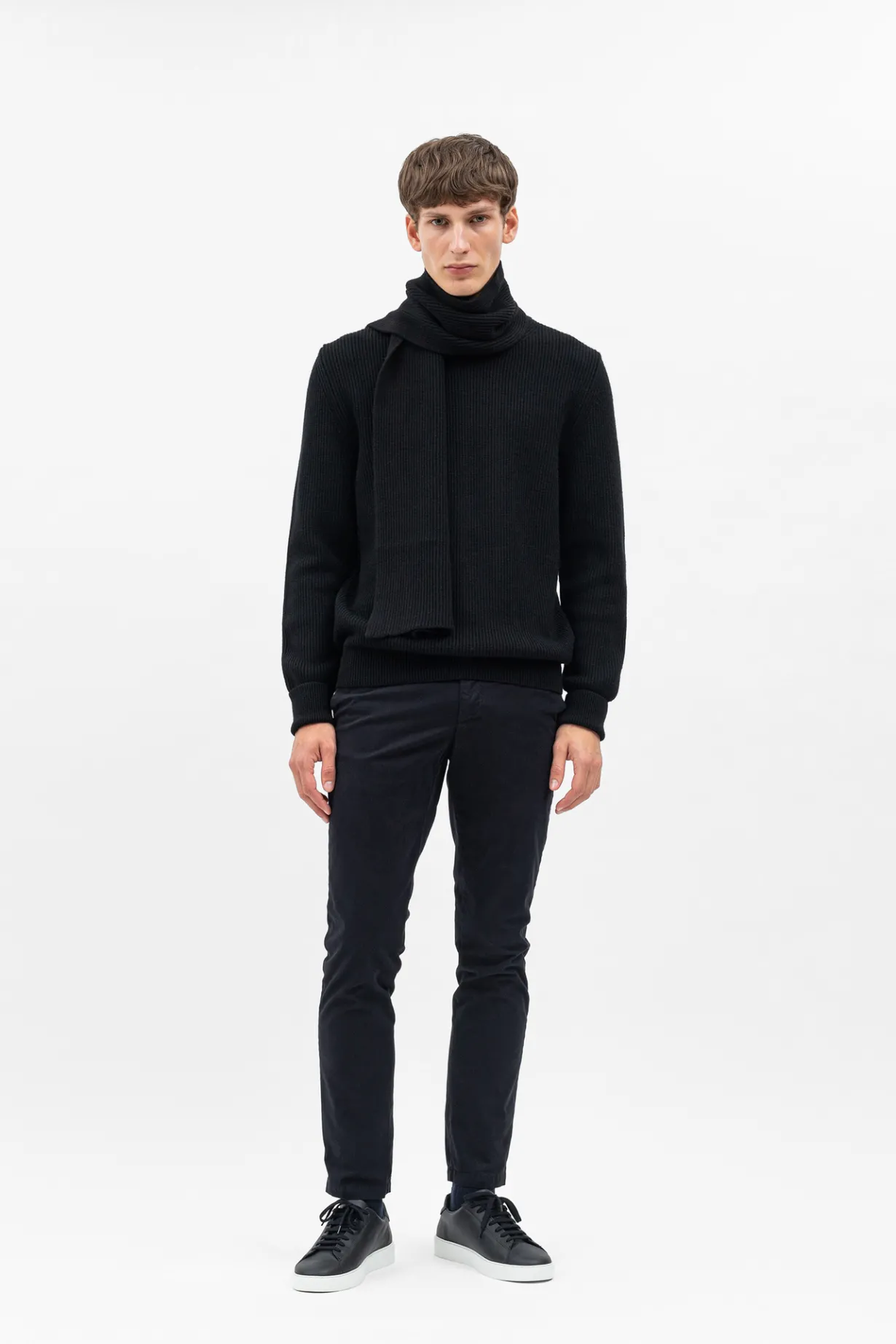 Jannik Merino Rib Scarf>Norse Projects Hot