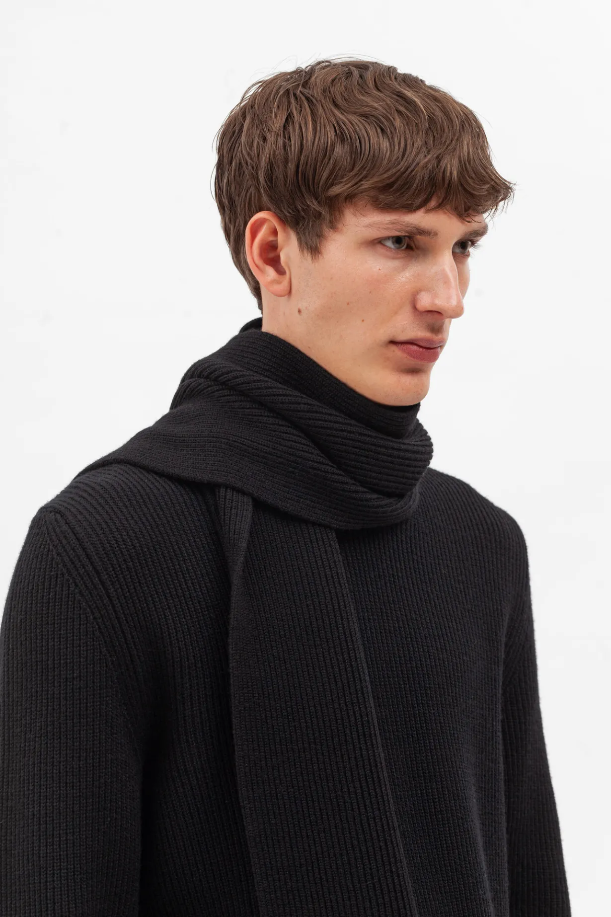 Jannik Merino Rib Scarf>Norse Projects Hot