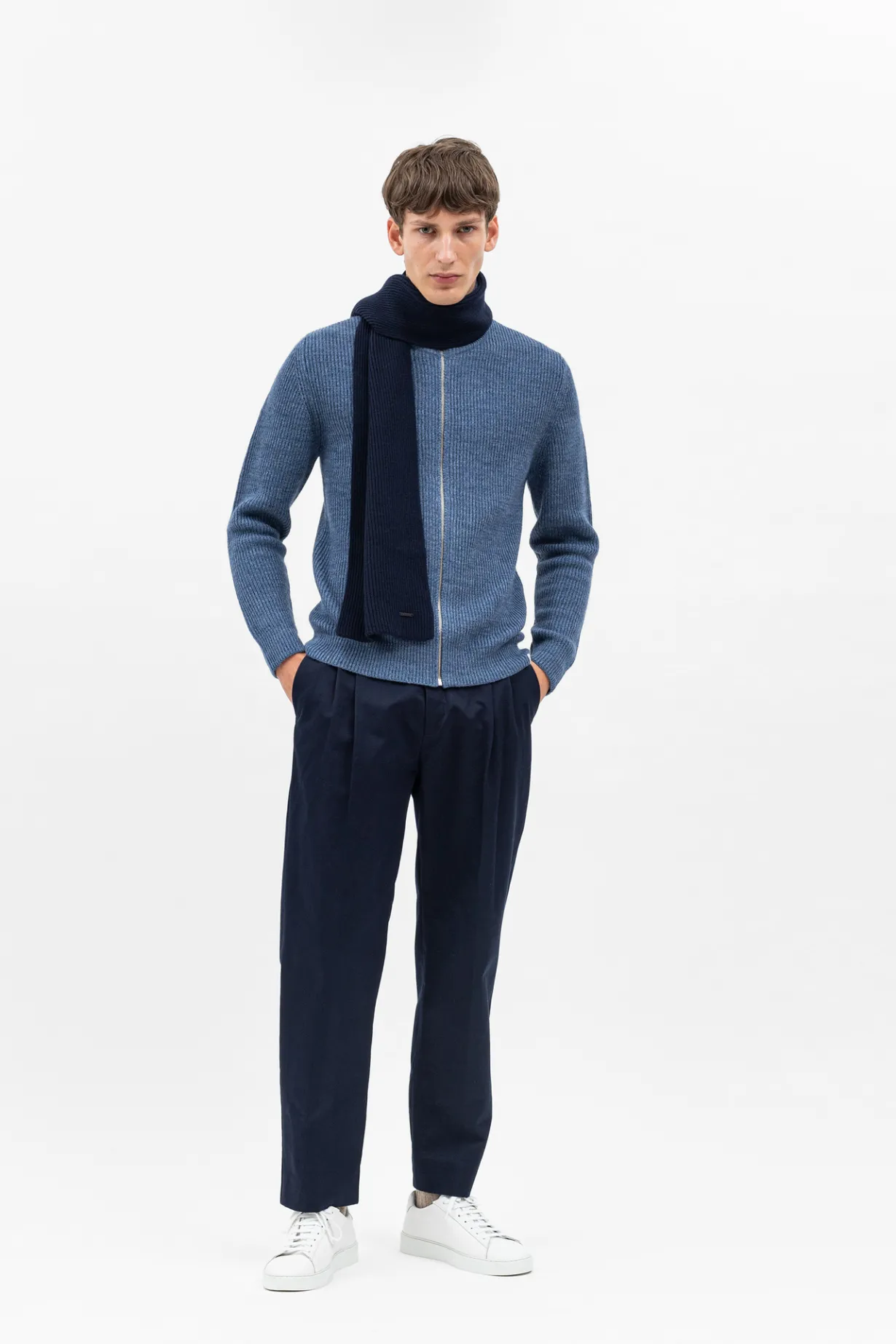 Jannik Merino Rib Scarf>Norse Projects Hot