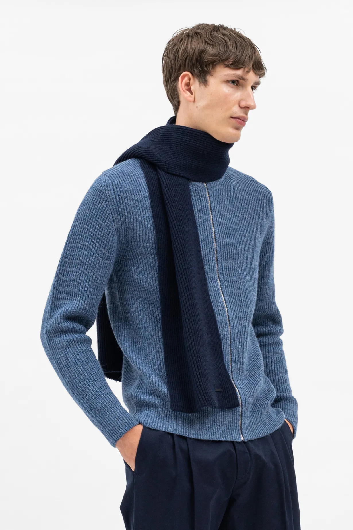Jannik Merino Rib Scarf>Norse Projects Hot