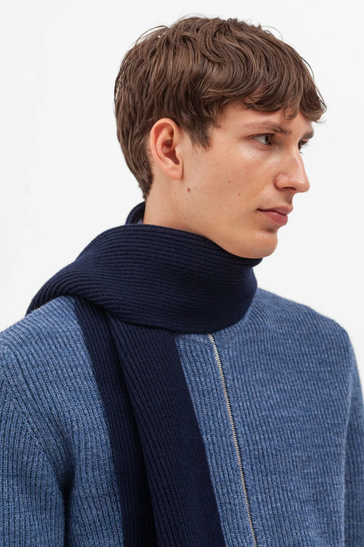 Jannik Merino Rib Scarf>Norse Projects Hot