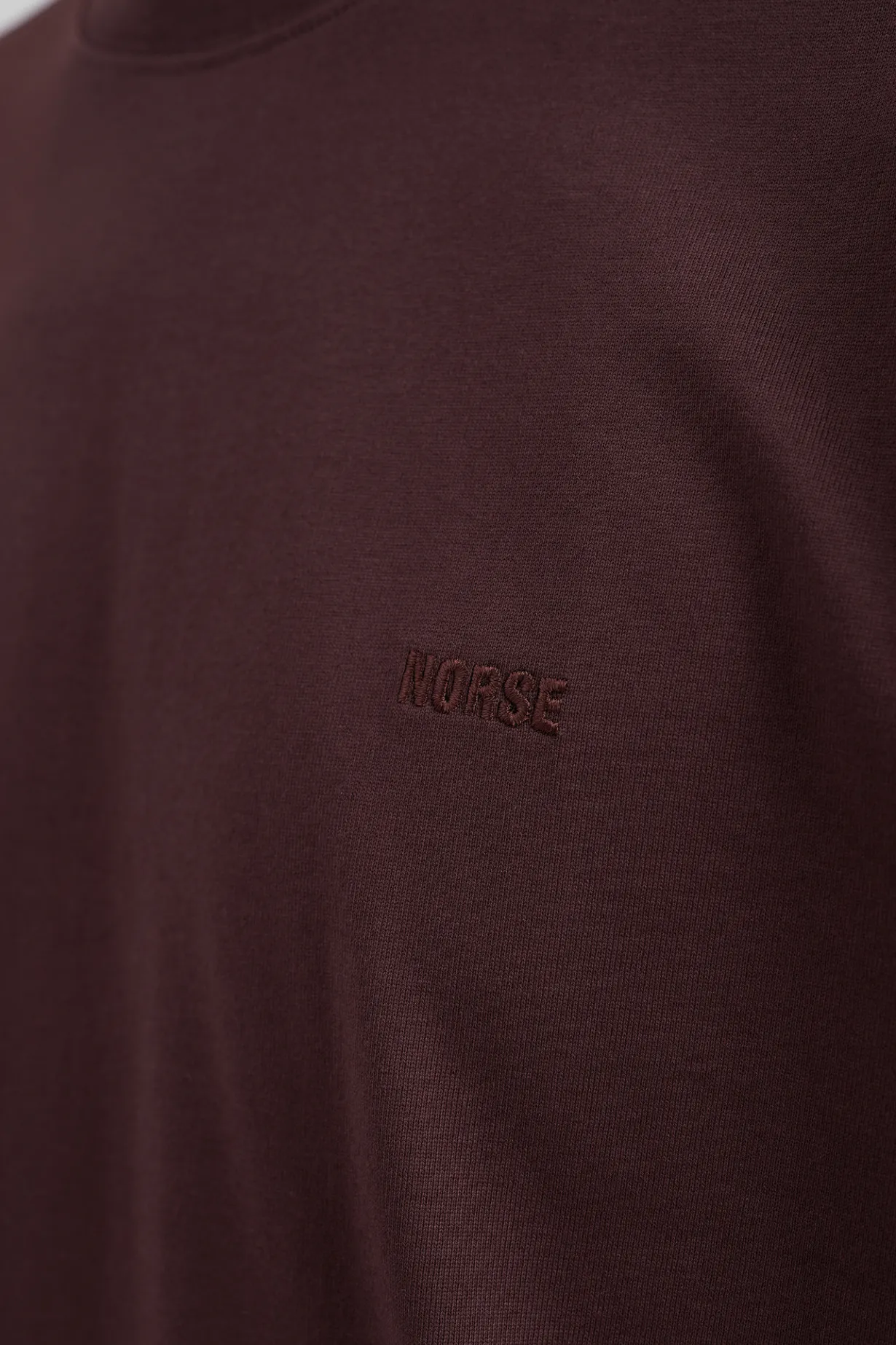 Johannes Organic NORSE Logo T-shirt>Norse Projects Sale