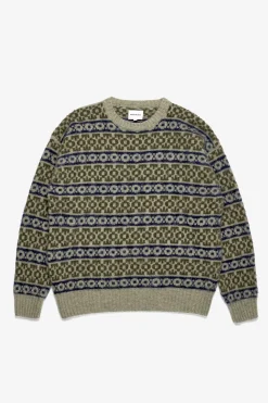 Jonas Scottish Lambswool Fair Isle Sweater>Norse Projects Sale