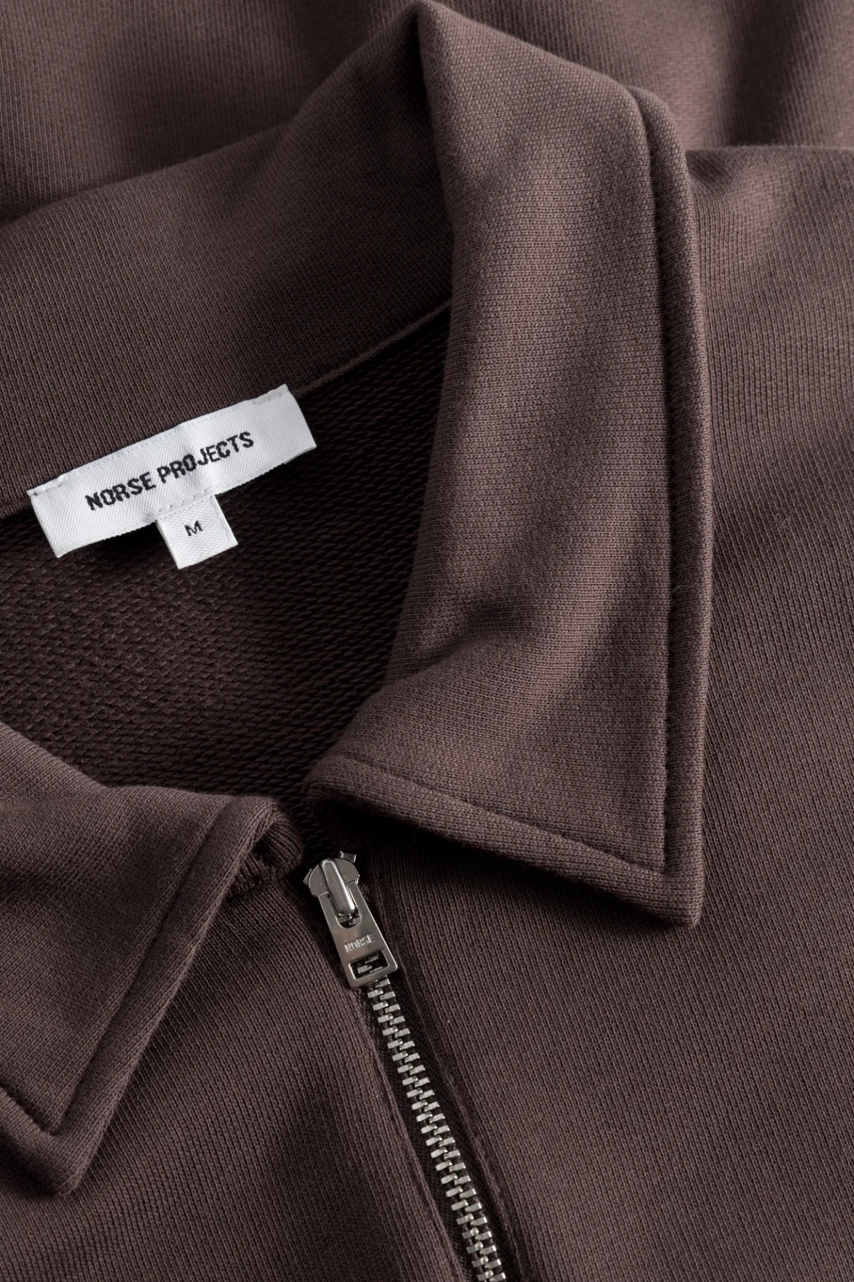 Ketel Relaxed Organic NORSE Logo Half Zip>Norse Projects Online