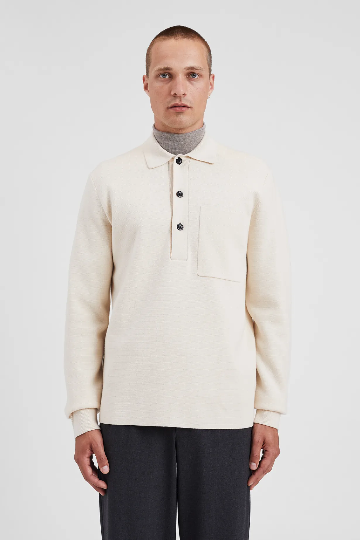 Kian Merino Cotton Milano Polo>Norse Projects