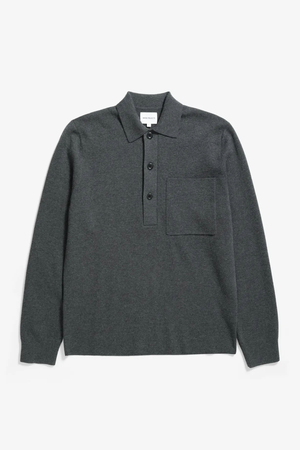 Kian Merino Cotton Milano Polo>Norse Projects New