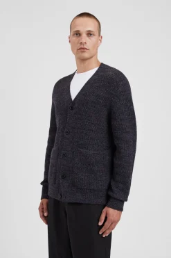 Loki Wool Cotton Rib Cardigan><noscript><img width=