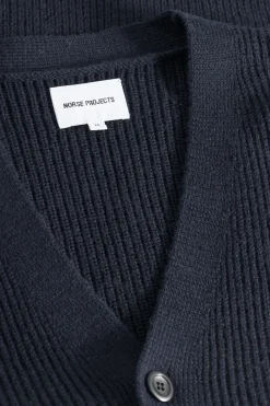 Loki Wool Cotton Rib Cardigan><noscript><img width=