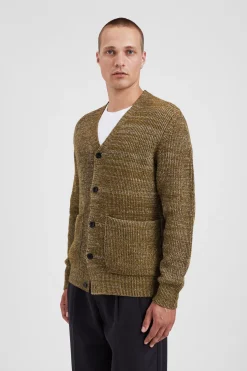 Loki Wool Cotton Rib Cardigan><noscript><img width=