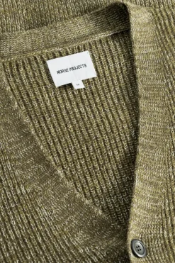 Loki Wool Cotton Rib Cardigan><noscript><img width=
