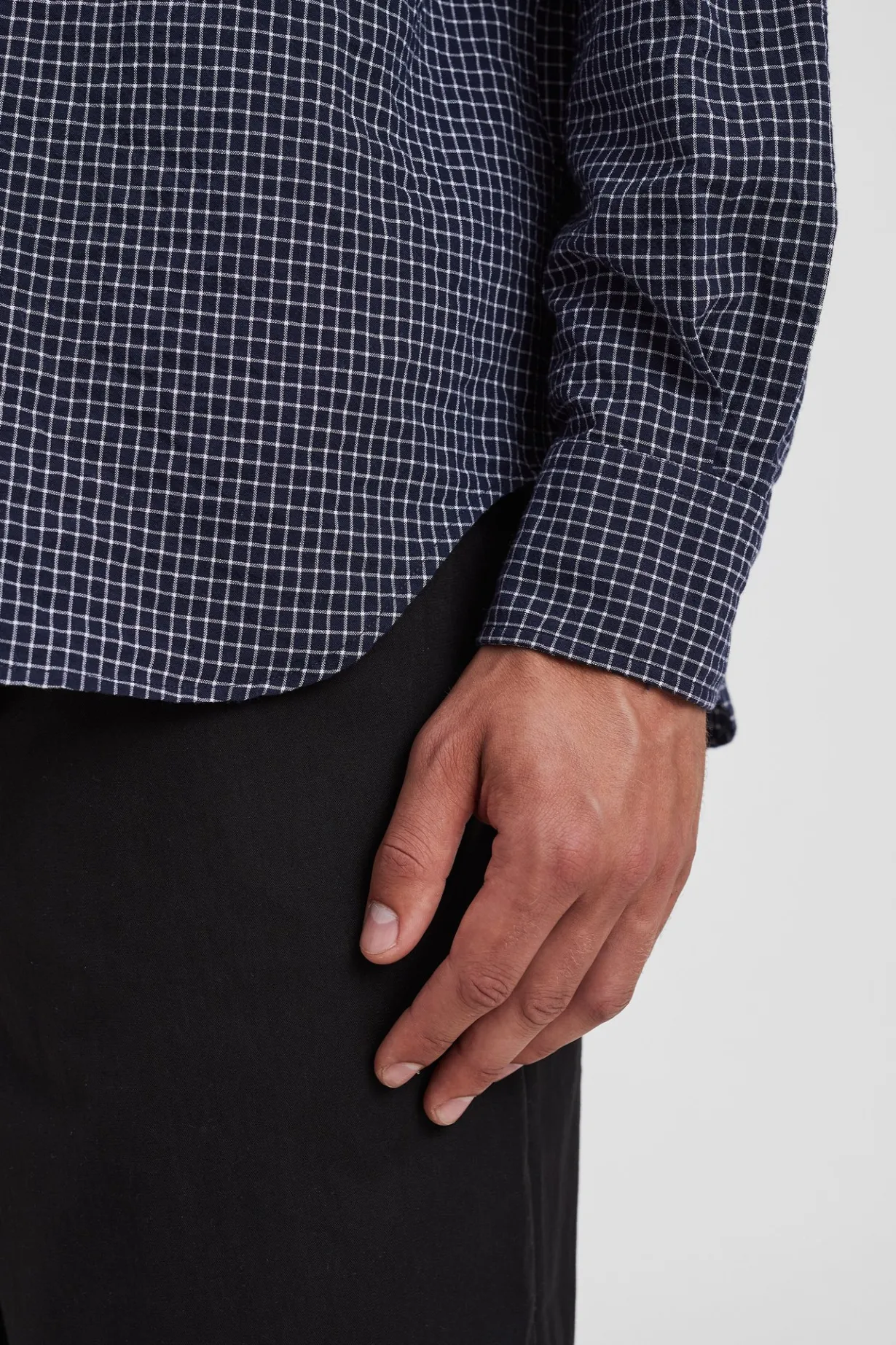 Mo Check Oversized Shirt>Norse Projects Sale