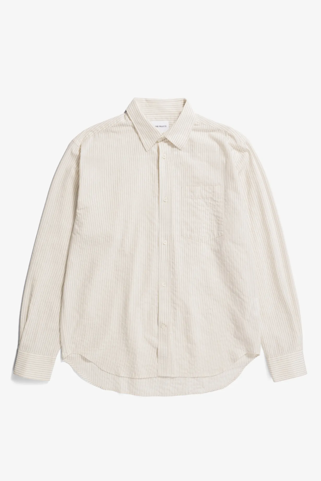 Mo Oversized Striped Shirt>Norse Projects Sale