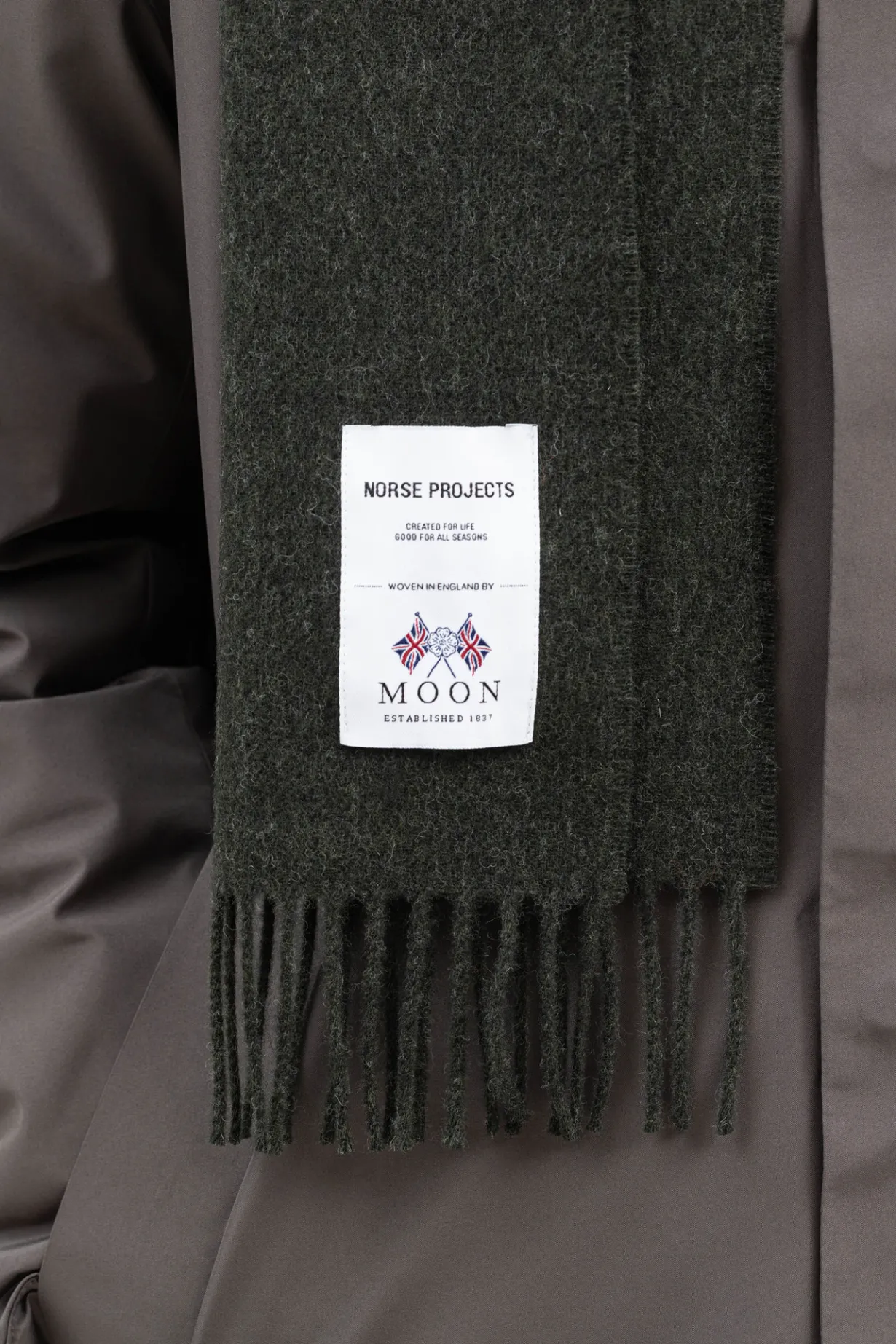 Moon Lambswool Scarf>Norse Projects New