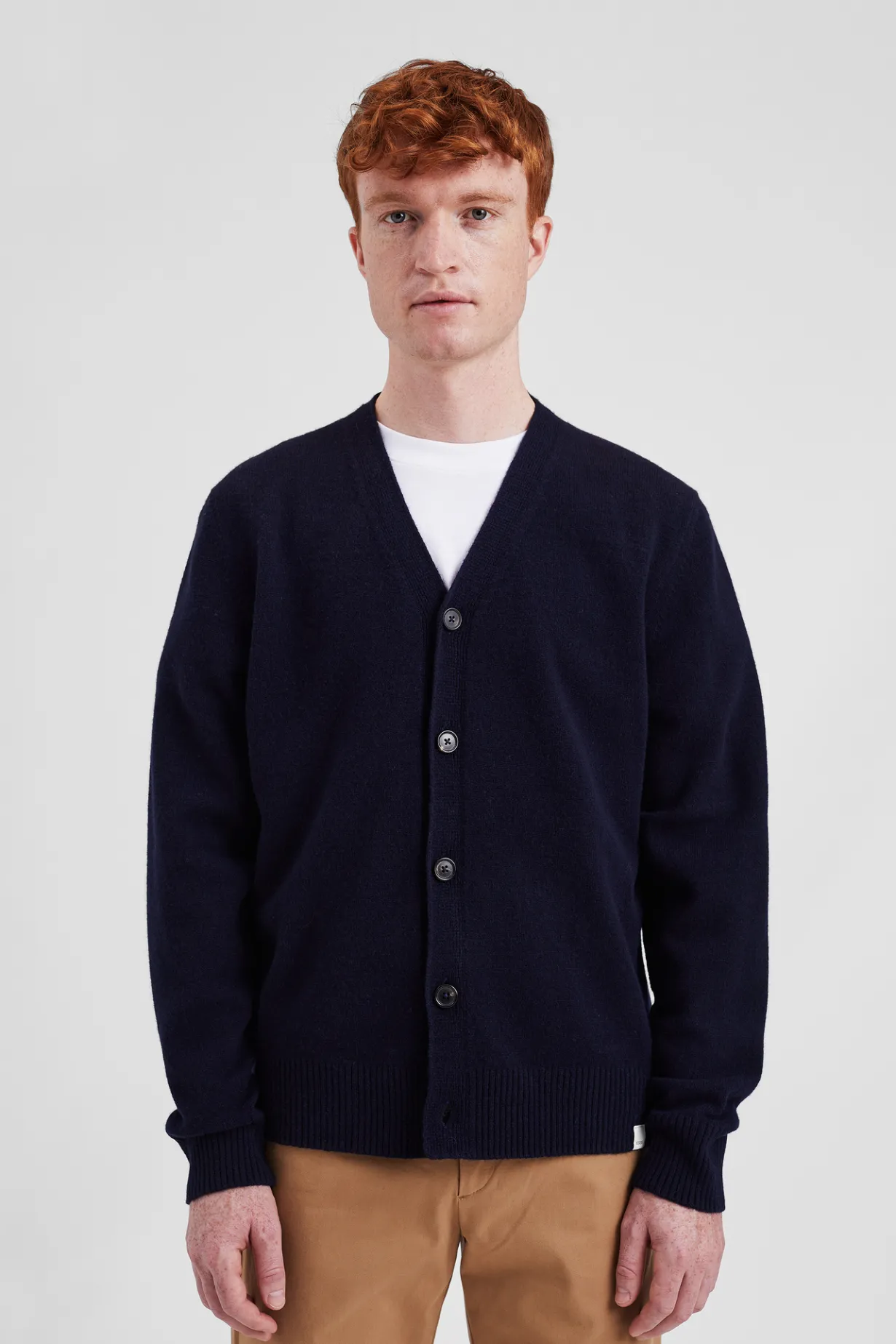 Norse Standard Merino Lambswool Cardigan>Norse Projects Online