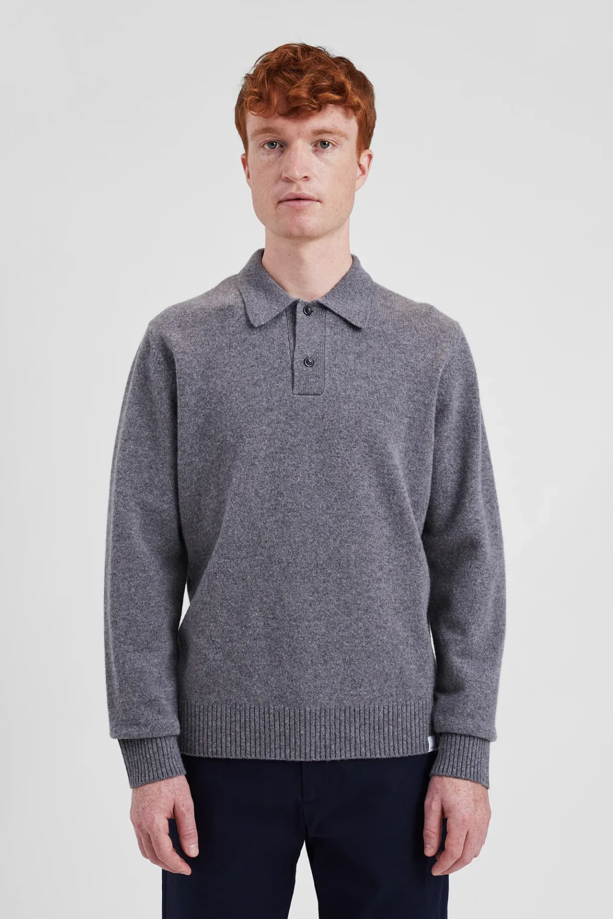 Norse Standard Merino Lambswool Polo>Norse Projects