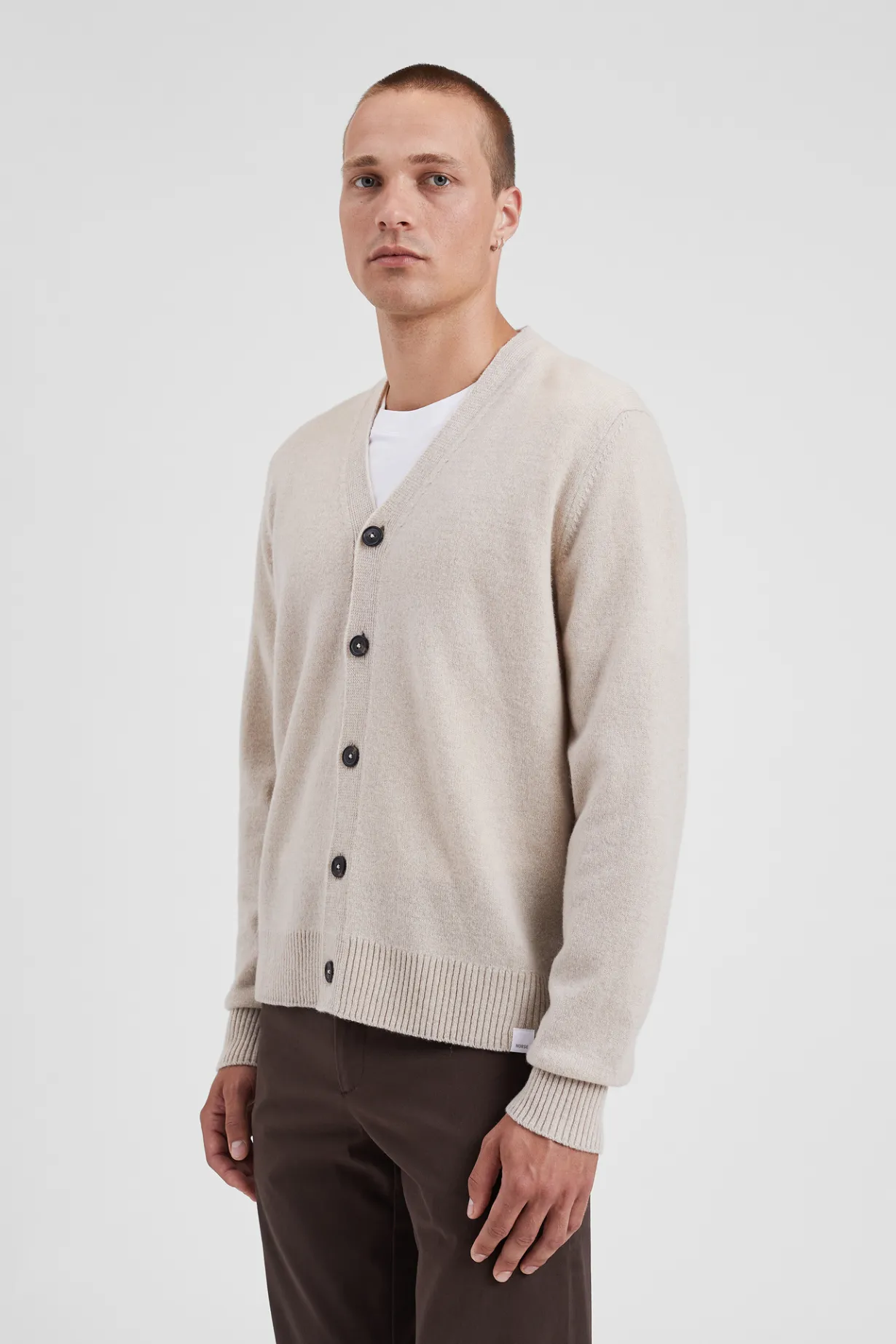 Norse Standard Merino Lambswool Cardigan>Norse Projects Hot