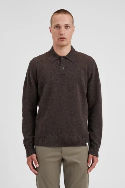 Norse Standard Merino Lambswool Polo><noscript><img width=