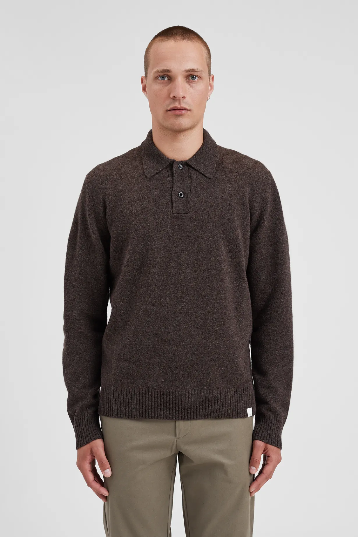 Norse Standard Merino Lambswool Polo>Norse Projects Discount