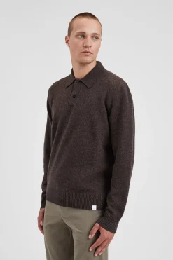 Norse Standard Merino Lambswool Polo><noscript><img width=