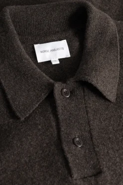 Norse Standard Merino Lambswool Polo><noscript><img width=