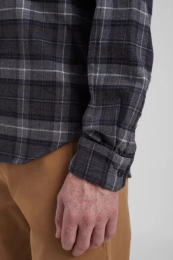 Osvald Flannel Check Shirt><noscript><img width=