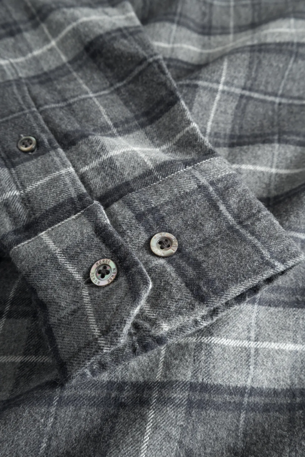 Osvald Flannel Check Shirt>Norse Projects Discount