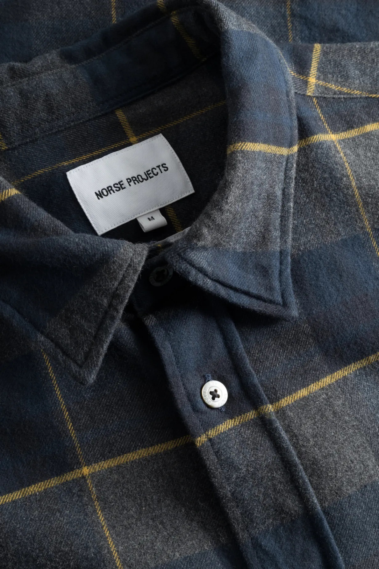 Osvald Flannel Check Shirt>Norse Projects
