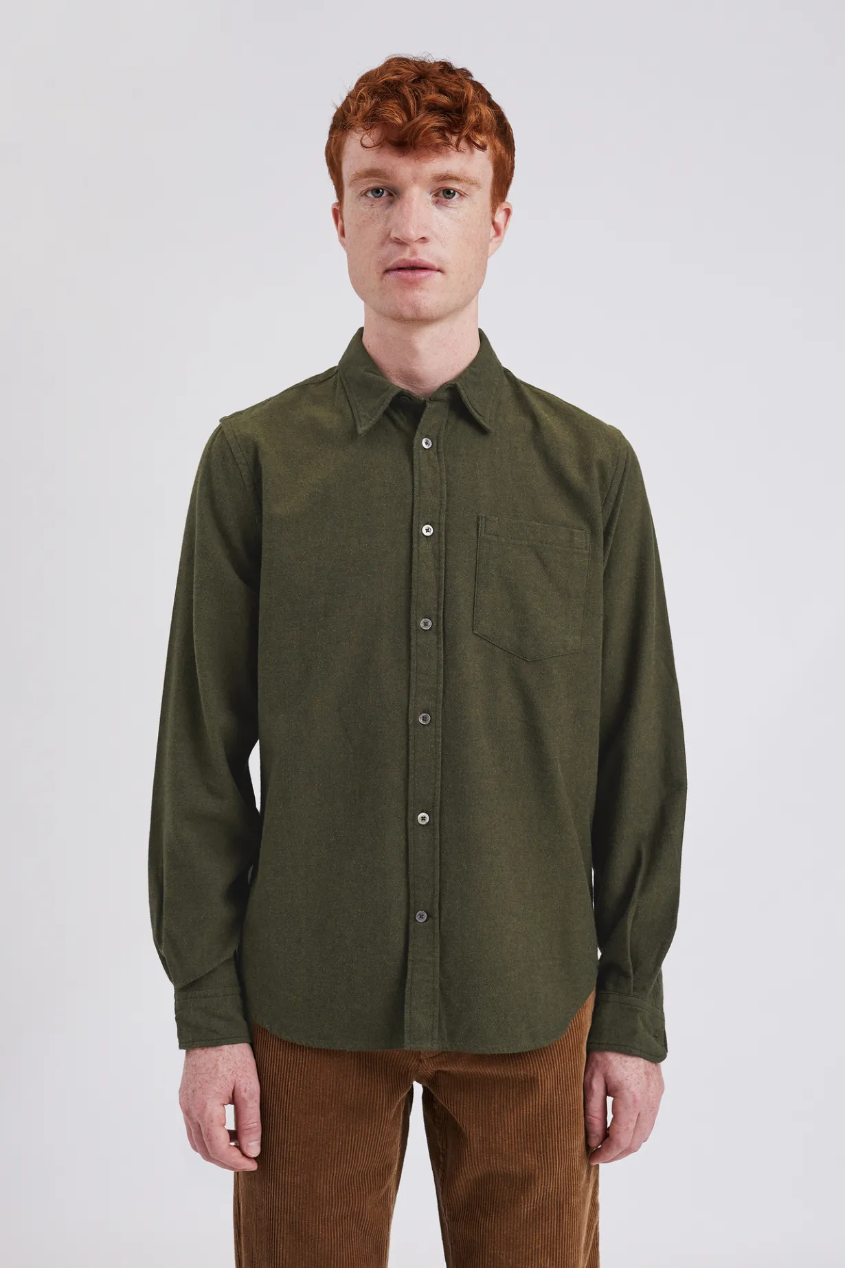 Osvald Flannel Shirt>Norse Projects Best