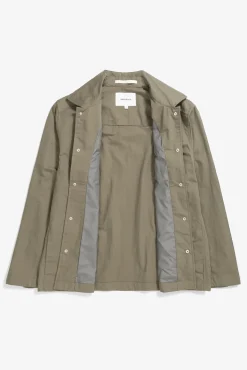Pelle Fine Broken Twill Overshirt>Norse Projects Outlet