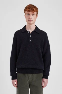 Rasmus Relaxed Brushed Polo><noscript><img width=