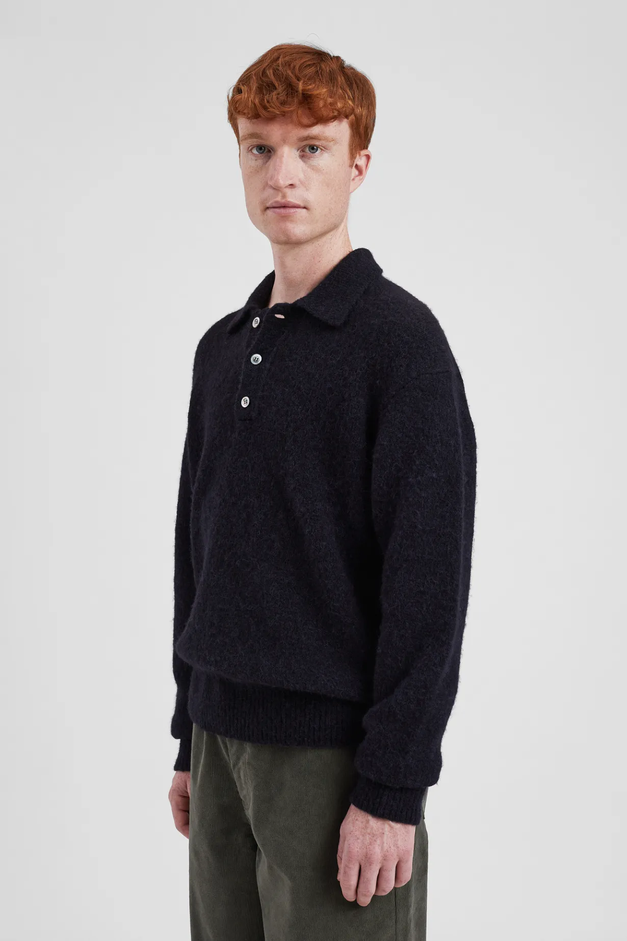 Rasmus Relaxed Brushed Polo>Norse Projects Sale