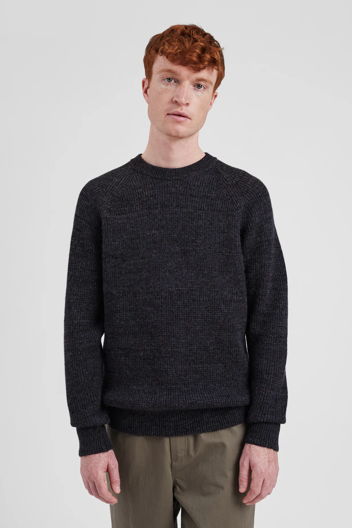 Roald Wool Cotton Rib Sweater>Norse Projects Outlet