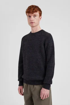 Roald Wool Cotton Rib Sweater><noscript><img width=