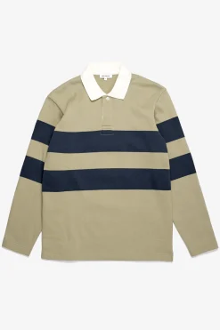Ruben Brushed Stripe LS Polo>Norse Projects Best