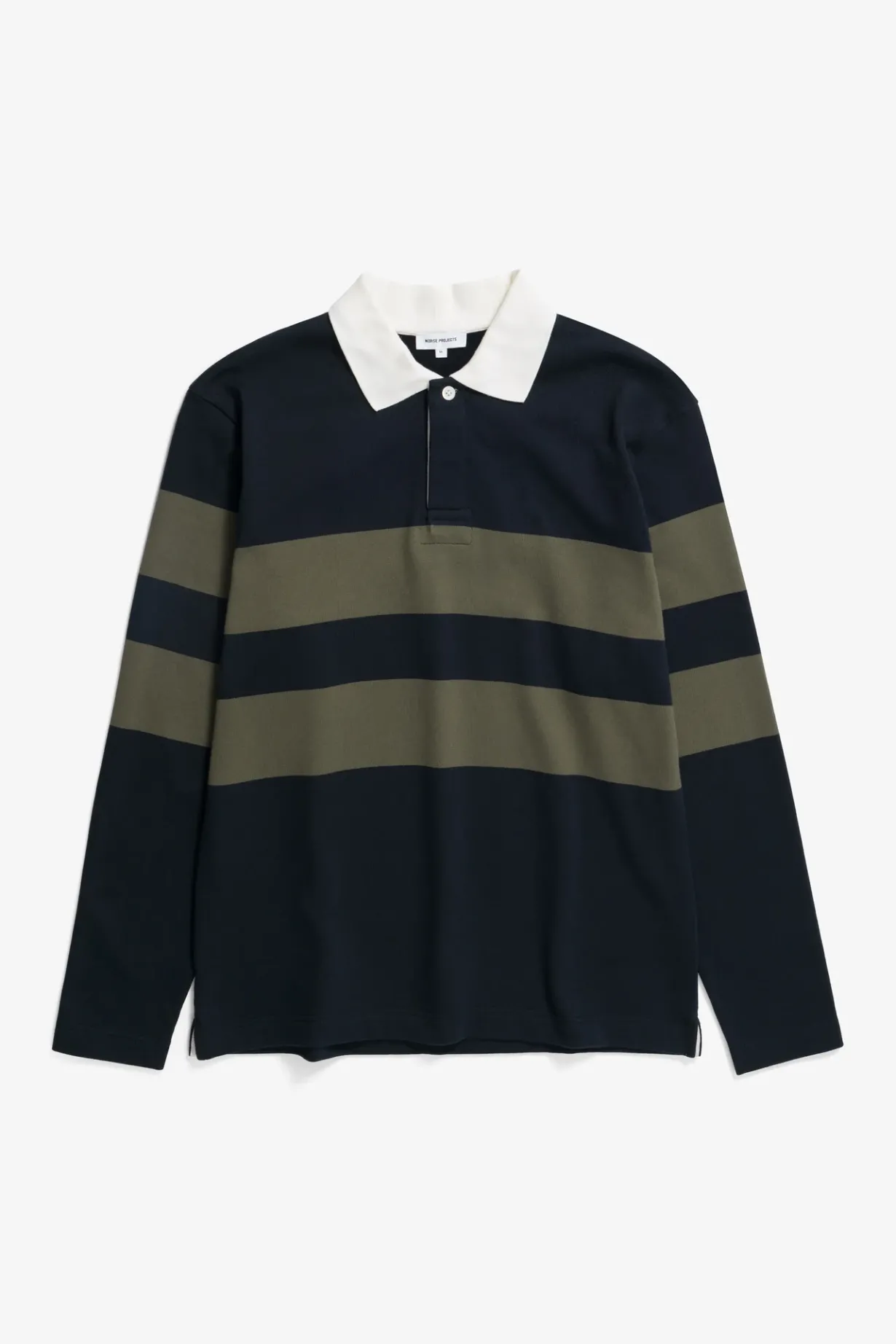 Ruben Brushed Stripe LS Polo>Norse Projects Outlet